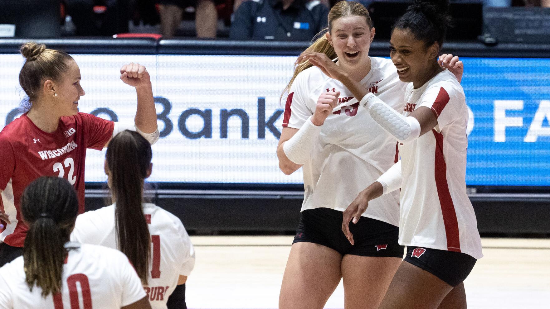 Wisconsin volleyball trio named to preseason All-Big Ten team as Nebraska tops poll